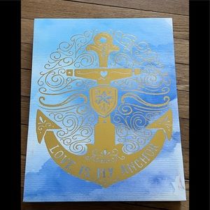 Love is my anchor decoration from Marshalls